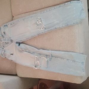PacSun Light Blue Ripped '90s Boyfriend Jeans